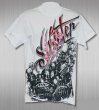 Photo1: Sinister T-Shirts Toxin Graveyard White   SALE (1)