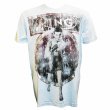 Photo1: The Ring T-shirt Singer Water Blue  SALE (1)