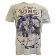 Photo1: The Ring T-shirt  Slump White  SALE (1)