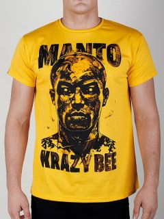 MANTO KRAZY BEE RASH GUARD Long Sleeve Black