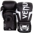 Photo2: VENUM Boxing Gloves ELITE Black / White  (2)