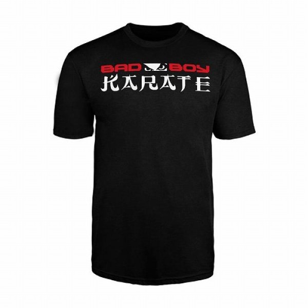 Photo1: BAD BOY T-Shirt Karate Discipline Black SALE (1)