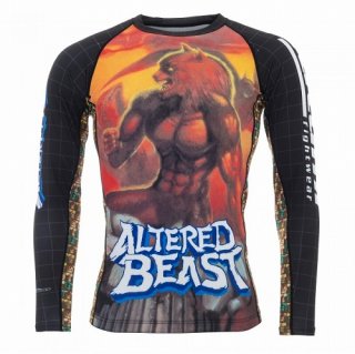 Immortal Tiger Long Sleeve Rashguard – Mat Beast Fight Wear