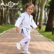 Photo3: FLUORY Kids Jiu Jitsu Gi MONKEY White (3)