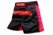 Photo2: BULL TERRIER Ladies Fight Shorts FMN Black/Pink (2)