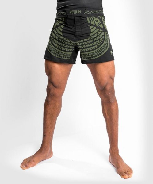 Photo1: VENUM Fight Shorts NAKAHI Black/Khaki (1)