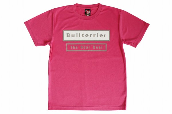 Photo1: BULL TERRIER Dry Fit T-Shirt W BOX Pink (1)