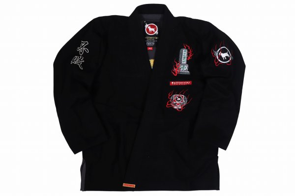 Photo1: BULLTERRIER Jiu Jitsu Gi FUHAI 3.0 Black (1)