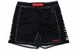 Photo4: BULL TERRIER Fight Shorts RANK 2.0 Black (4)