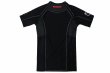 Photo5: BULL TERRIER Rashguard RANK 2.0 Short Sleeve Black (5)