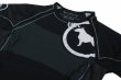 Photo6: BULL TERRIER Rashguard RANK 2.0 Short Sleeve Black (6)