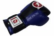 Photo3: BULL TERRIER Boxing Gloves TREINAMENTO 3.0 Black/Blue (3)