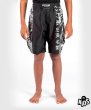 Photo1: VENUM Kids Fight Shorts YKZ21 Black/White (1)