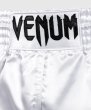 Photo4: VENUM Muay Thai Shorts CLASSIC White/Black (4)