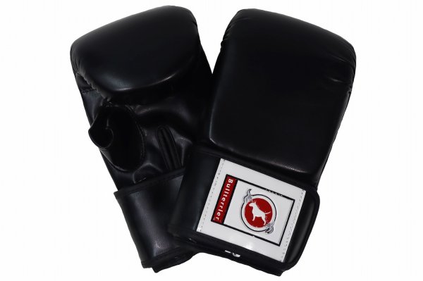 Photo1: BULL TERRIER Punching Gloves 2.0 Black (1)