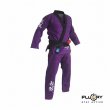 Photo1: FLUORY Jiu Jitsu Gi PRAJNA Purple (1)