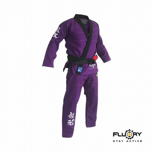 Photo1: FLUORY Jiu Jitsu Gi PRAJNA Purple (1)