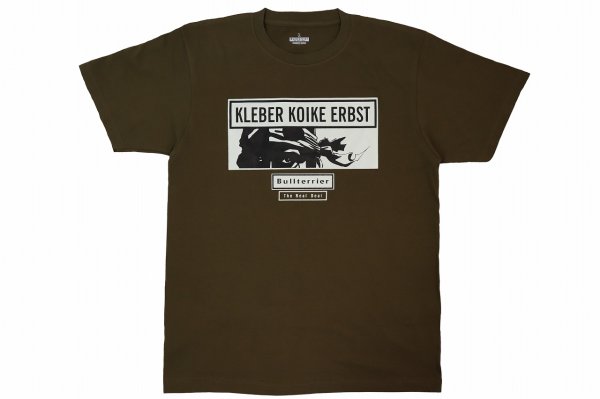 Photo1: BULL TERRIER x KLEBER KOIKE Kleber Koike Erbst T-Shirts Olive (1)