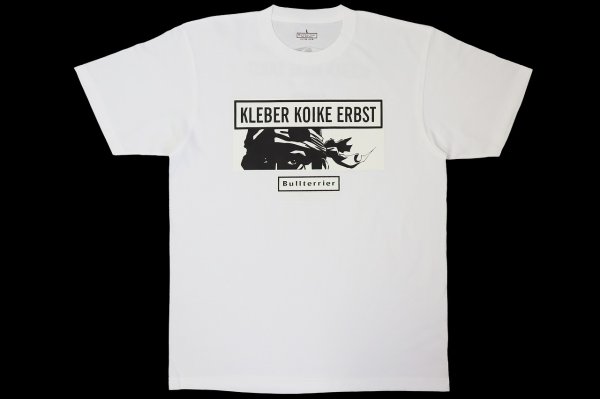 Photo1: BULL TERRIER x KLEBER KOIKE Kleber Koike Erbst T-Shirts White (1)