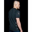 Photo2: [B-grade] Headrush T-shirt Liddell Shield Black  SALE (2)