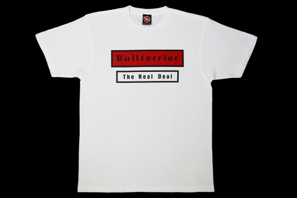 Photo1: BULL TERRIER T-Shirt WBOX White/Red (1)