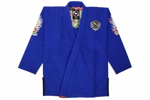 Photo1: BULLTERRIER Jiu Jitsu Gi ACALANATHA R Blue (1)