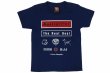 Photo1: BULL TERRIER Kids T-Shirt FUTURO Navy (1)