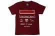 Photo1: BULL TERRIER Kids T-Shirt FUTURO Burgundy (1)