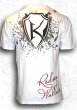 Photo2: Kimurawear T-Shirt  Rodney Wallace White  SALE (2)