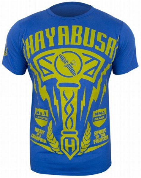 Photo1: Hayabusa T-shirt Hammer Blue  SALE (1)