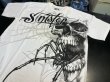 Photo2: Sinister T-Shirts Spider Face White  SALE (2)