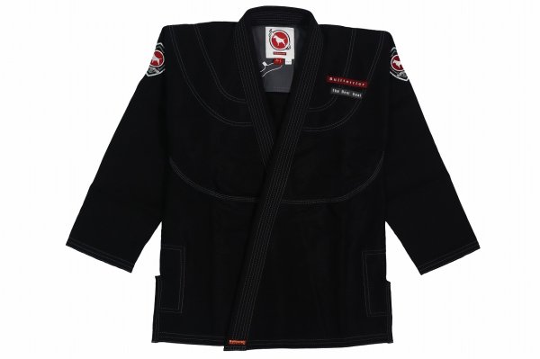 Photo1: BULLTERRIER Jiu Jitsu Gi SHIELD Black (1)