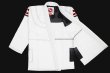 Photo2: BULLTERRIER Kids Jiu Jitsu Gi Fire White (2)