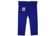 Photo4: BULLTERRIER Kids Jiu Jitsu Gi Fire Blue (4)