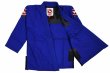 Photo2: BULLTERRIER Kids Jiu Jitsu Gi Fire Blue (2)