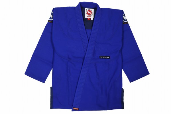 Photo1: BULLTERRIER Jiu Jitsu Gi BASIC R Blue (1)