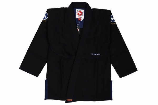 Photo1: BULLTERRIER Jiu Jitsu Gi BASIC R Black (1)