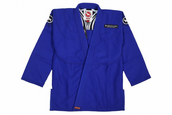 Photo1: BULLTERRIER Jiu Jitsu Gi TRIBAL R Blue (1)