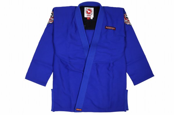 Photo1: BULLTERRIER Jiu Jitsu Gi MEDLIGHT R2.0 Blue (1)