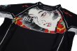 Photo6: BULL TERRIER Rashguard TSUNADEHIME Short Sleeve Black (6)