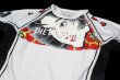 Photo6: BULL TERRIER Rashguard TSUNADEHIME Short Sleeve White (6)