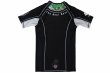 Photo5: BULL TERRIER Rashguard TSUNADEHIME Short Sleeve Black (5)