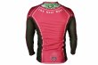 Photo3: BULL TERRIER Rashguard TSUNADEHIME Long Sleeve Vermilion (3)