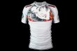 Photo1: BULL TERRIER Rashguard TSUNADEHIME Short Sleeve White (1)