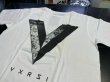 Photo3: VXRSI T-shirt Stone V　Ｗhite SALE (3)