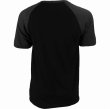 Photo2: Muscle Pharm V-neck Baseball Short Sleeve Black  SALE (2)