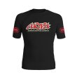 Photo1: MOYA BRAND Rashguard Combat Club Short Sleeve Black (1)