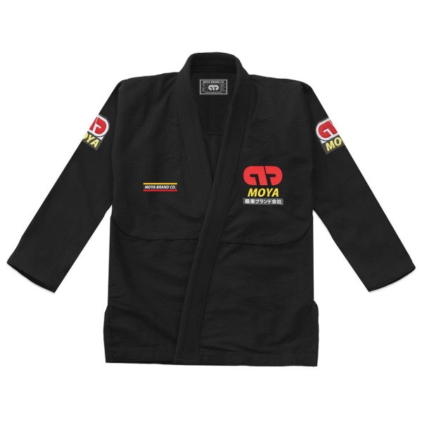 Photo1: MOYA BRAND Jiu Jitsu Gi FLAGSHIP 24 Black (1)