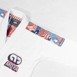 Photo5: MOYA BRAND Jiu Jitsu Gi STAR & STRIPES White (5)