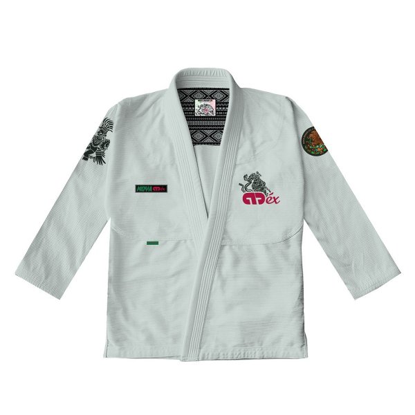 Photo1: MOYA BRAND Jiu Jitsu Gi TENOCH III Light Gray (1)